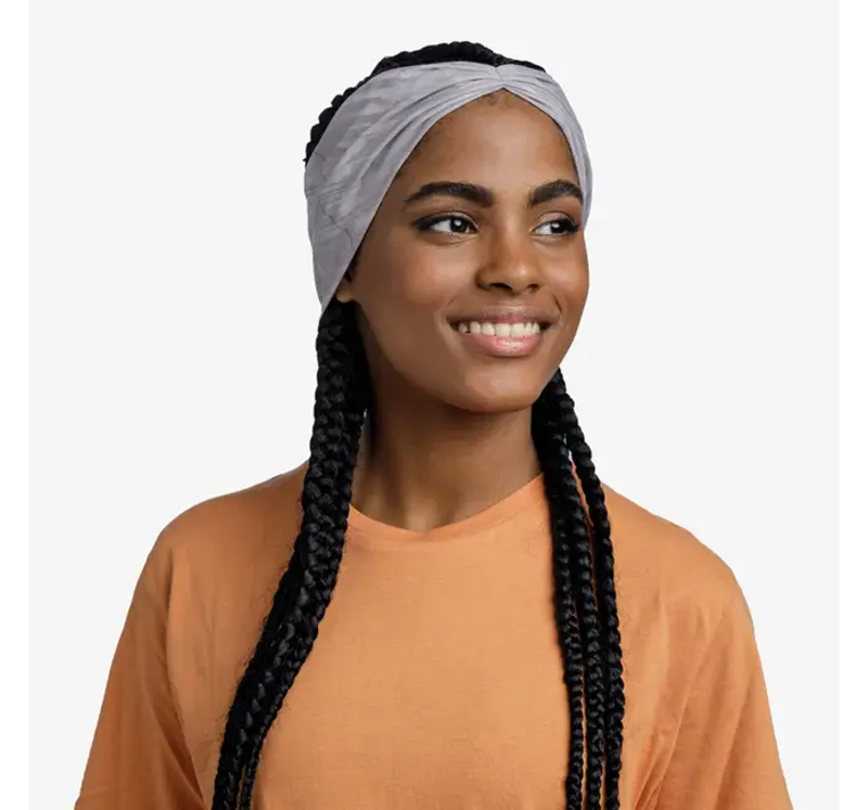 Buff Coolnet UV Ellipse Headband - Jaru Light Grey-2
